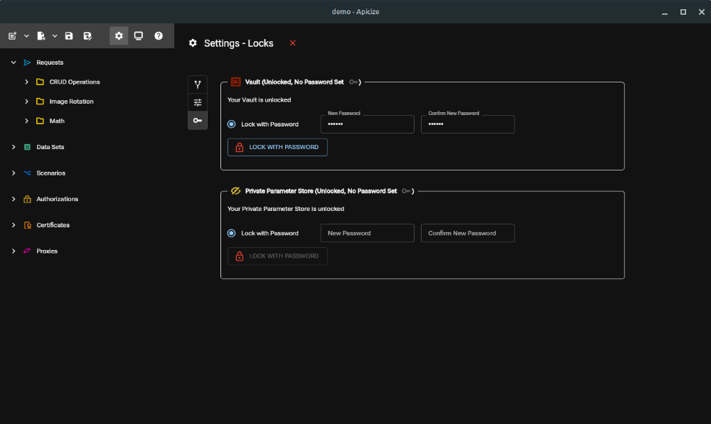 Lock Vault and Private Files
